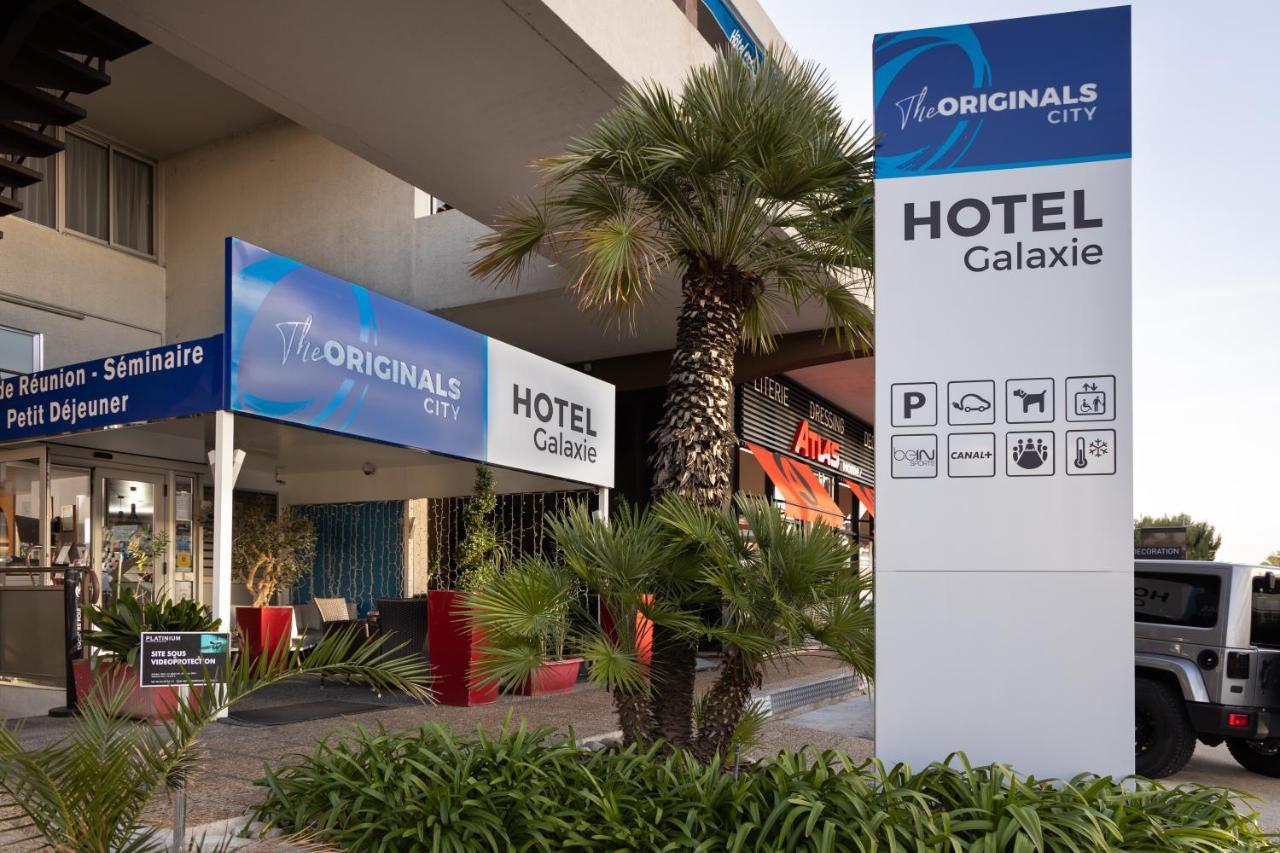 The Originals City, Hotel Galaxie, Nice Aeroport Saint-Laurent-du-Var Exteriör bild