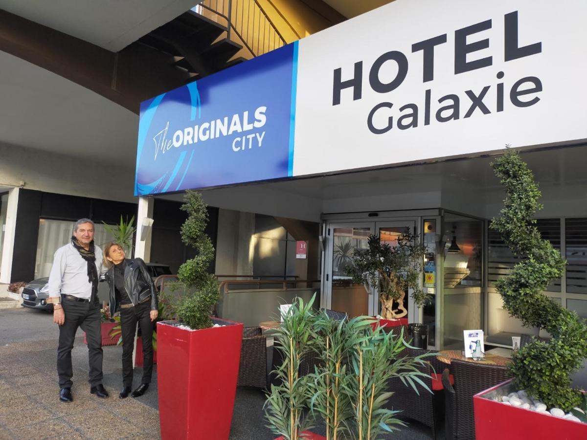 The Originals City, Hotel Galaxie, Nice Aeroport Saint-Laurent-du-Var Exteriör bild